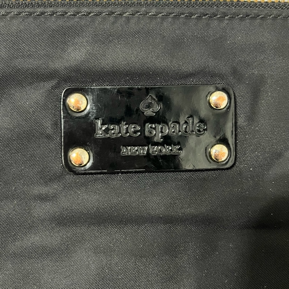 KATE SPADE black crossbody pouch purse